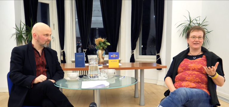Rückblick Gesprächsabend mit Anna Veronika Wendland Deutsch